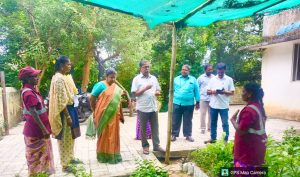 அச்சிறுப்பாக்கம் பேரூராட்சியில் கண்காணிப்பு பணி ஆய்வு