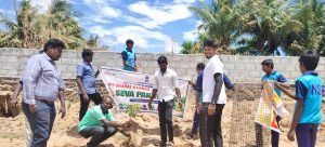 நடுக்கல்லூர் பள்ளியில் NSS மற்றும் மை பாரத் சார்பில் மரக்கன்று நடும் நிகழ்ச்சி