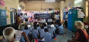 என்.எஸ்.எஸ் சார்பில் டெங்கு விழிப்புணர்வு-கண் பரிசோதனை முகாம்