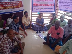 துறையூர் அருகே காந்தி ஜெயந்தியை‌ முன்னிட்டு  கிராம சபை கூட்டம்