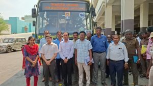 தூத்துக்குடி அண்ணா பேருந்து நிலையத்தில் வெற்றிப் பயணத் திட்டம் துவக்கம்