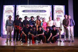 அகர்சந்த் மான்மல் ஜெயின் கல்லூரியில்  மாணவ, மாணவியர்க்கான கலைநிகழ்ச்சி