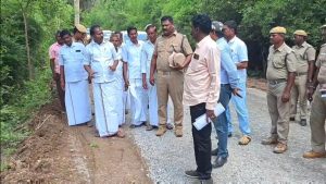 சாலைப் பணியின் தரத்தை உறுதி செய்ய அரூர் எம்.எல்.ஏ