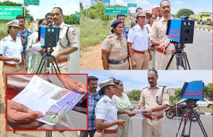 மதுரையில் நான்கு வழிச்சாலைகளில் ‘ஸ்பீடு ரேடார் கன்’ அறிமுகம்