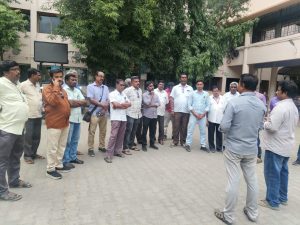ஈரோட்டில் செய்தியாளர்கள் கண்டன ஆர்ப்பாட்டம்