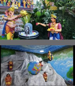 கொளத்தூர் நவராத்திரி திருக்கோயிலில் 12ம் ஆண்டு நவராத்திரி கொலு  துவக்கம்