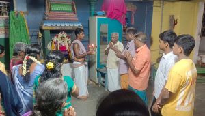 பெரம்பை கிராமத்தில் விஷ்ணு துர்க்கை அம்மனுக்கு சிறப்பு நவராத்திரி பூஜை!