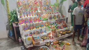 பெரம்பை ஸ்ரீ அங்காள பரமேஸ்வரி ஆலயத்தில் இரண்டாம் நாள் நவராத்திரி பூஜை கோலாகலம்!
