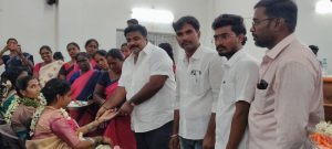 நல்லூர் ஒன்றிய அலுவலகத்தில்  சமுதாய வளைகாப்பு