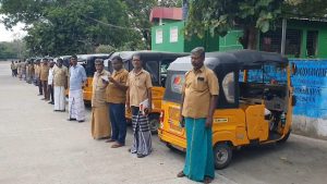 சீர்காழி தாலுகாவிற்கு உட்பட்ட பகுதிகளில் ஆட்டோ ஓட்டுநர்கள் ஒரு நாள் வேலை நிறுத்தம்