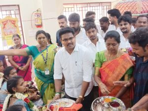 துறையூரில் சமுதாய வளைகாப்பு விழா