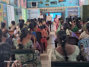பேராவூரணி ஒன்றிய ஆசிரியர்களுக்கு புத்தாக்கப் பயிற்சி