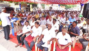 மதுரையில் அரசு போக்கு வரத்துக் கழக ஓய்வூதியர்கள் காத்திருப்பு போராட்டம்!