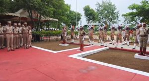 திண்டுக்கல்லில், காவலர் வீர வணக்க நாள் அனுசரிப்பு