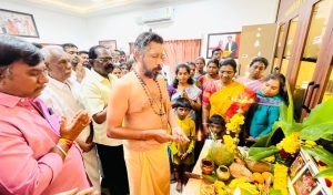 பவானிசாகர் எம்.எல்.ஏ. அலுவலகத்தில்  ஆயுத பூஜை விழா கொண்டாட்டம்!