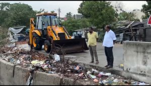 தூத்துக்குடி மாநகர பகுதியில் தொடர்ந்து மழை -மேயர் ஜெகன் ஆய்வு
