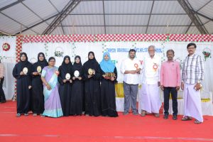 ராஜகிரி தான் ஸ்ரீ உபையதுல்லா மெட்ரிகுலேஷன் மேல்நிலை பள்ளியில் 33வது ஆண்டு விழா