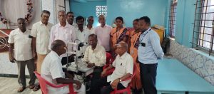 அரியலூர் ஓய்வு பெற்ற அலுவலர் சங்கம் கண் சிகிச்சை முகாம்