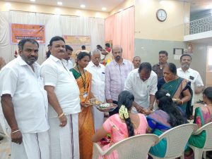 அரூரில் சமுதாய வளைகாப்பு நிகழ்ச்சி!