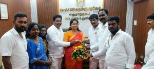 மதுராந்தகத்தில் தமிழக வெற்றிக் கழக சட்டமன்ற உறுப்பினர் அலுவலகம் திறப்பு!