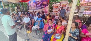 அரியலூர் தமிழ்நாடு அரசு ஊழியர் சங்கம் தர்ணா போராட்டம்